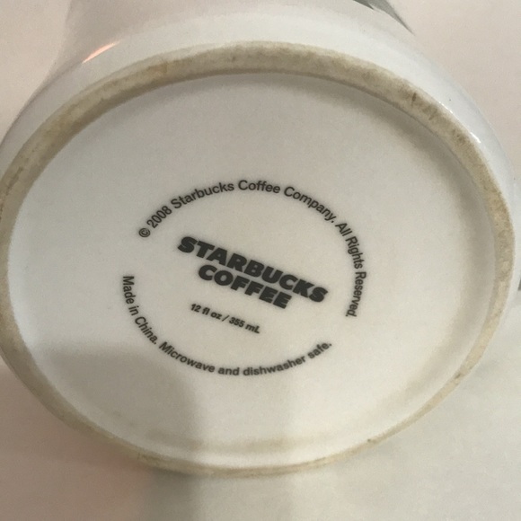 Starbucks Christmas 2008 Coffee Mug - Picture 3 of 3